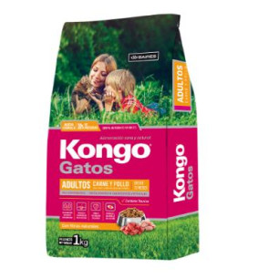 KONGO GATO ADULTO CARNEPOLLO X 1 kg
