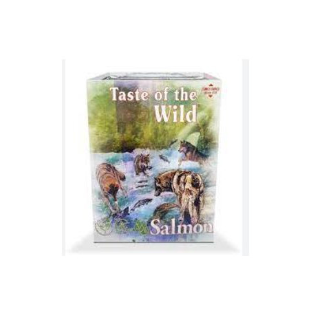 TASTE OF THE WILD BANDEJA SALMON 390gr