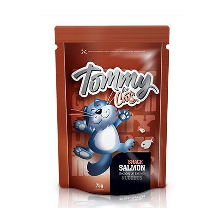 SNACK TOMMY CAT SALMONX 75 gr