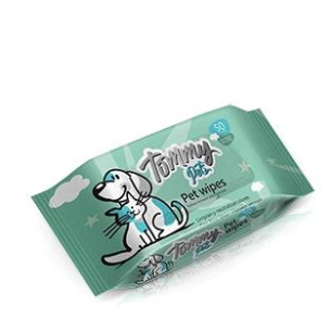 PAÑITOS HUMEDOS TOMMY PETS  X 100 ud