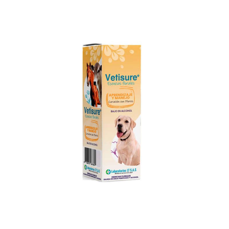 VETISURE ESENCIAS FLORALES APRENDIZAJE Y MANEJO X 30ml VETISURE ESENCIAS FLORALES APRENDIZAJE Y MANEJO X 30ml