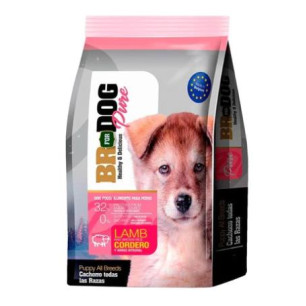 BR FOR DOGS PURE PUPPY CORDERO X 10 kg