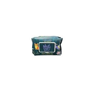 PAÑITOS HUMEDOS MISTY PET X 100 UND
