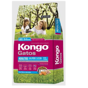 KONGO GATO ADULTO SALMONATUN X 8 kg