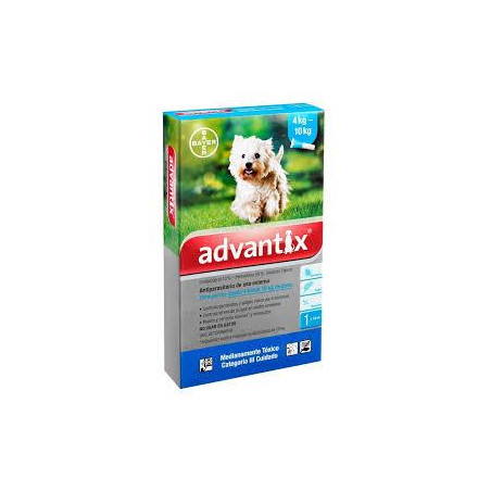 ADVANTIX X 1.0 ml De 4-10 kg