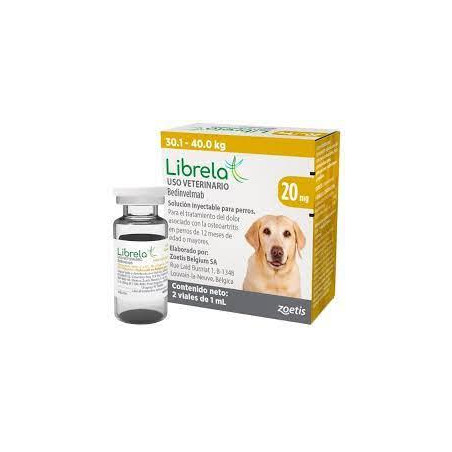 LIBRELA 20 MG 30-40 KG X 1 AMPOLLA