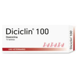 DICICLIN 100 CAJA X10 TABS