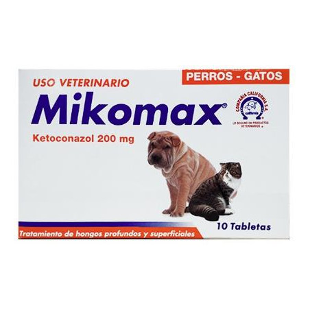 MIKOMAX 200 MG  CAJA X 10 Tabletas