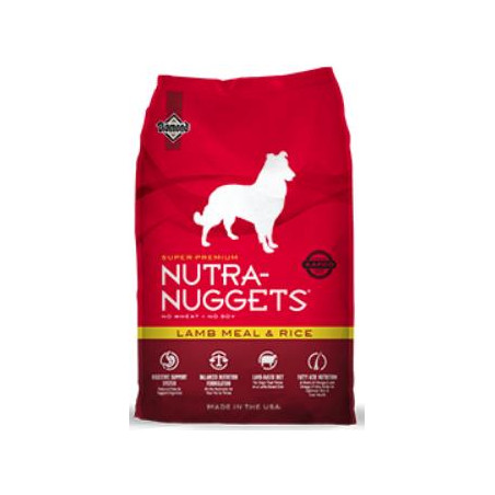 NUTRA NUGGETS CORDERO 15 kg