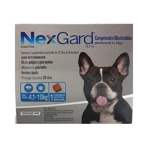 NEXGARD PERRO 4-10 kg