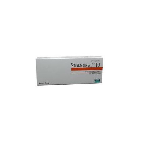 STOMORGYL 10 mg XTABLETA