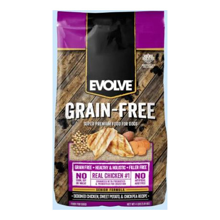 EVOLVE DOG SENIOR CHIKENRICE POLLO 4 Lb