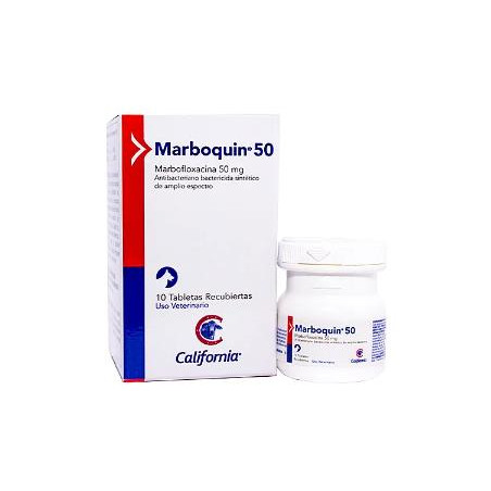 MARBOQUIN 50 MG  X 10 TAB