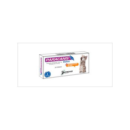 PARACANIS GATOS 230mg X 2 TABLETAS