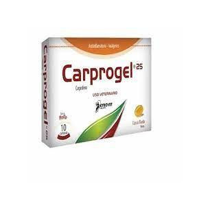 CARPROGEL 25 mg CAJA X 10 CAPSULAS