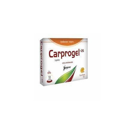 CARPROGEL 25 mg CAJA X 10 CAPSULAS
