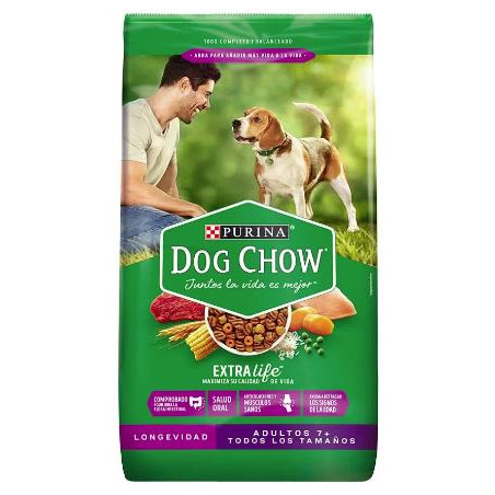 DOG CHOW 7 LONGEVIDAD X 8 kg