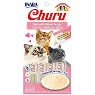 CHURU CAT SNACK ATUN Y SALMON X4 56 gr