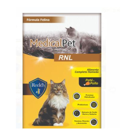 REELDS MEDICAL PET RNL GATOS X 100gr