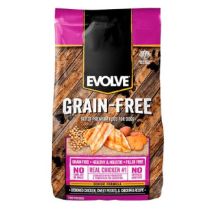 EVOLVE DOG SENIOR CHIKENRICE POLLOX28LB