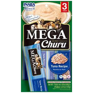 SNACK MEGA CHURU DOG 3P ATUN X 144gr