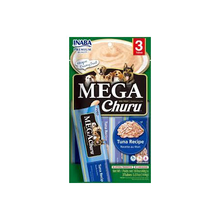 SNACK MEGA CHURU DOG 3P ATUN X 144gr