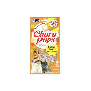 CHURU SNACK CAT POPS 4P POLLO X 60gr