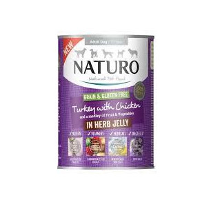 NATURO ADULT DOG TURKEYCHICKEN X 390gr