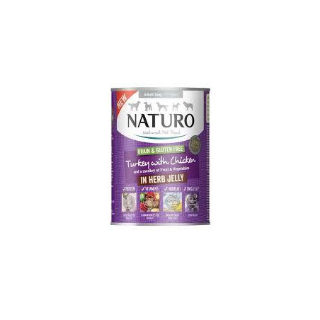 NATURO ADULT DOG TURKEYCHICKEN X 390gr