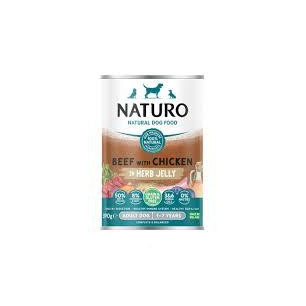 NATURO ADULT DOG BEEFCHICKEN  X 390gr