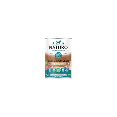 NATURO ADULT DOG BEEFCHICKEN  X 390gr