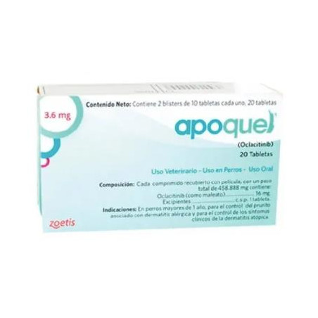 APOQUEL 3.6 mg  XUN  BLISTER 10 Tab