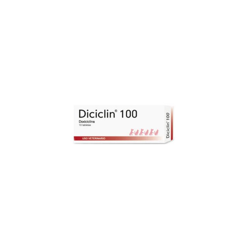 DICICLIN 100 CAJA X10 TABS DICICLIN 100 CAJA X10 TABS