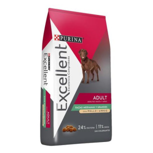EXCELLENT ADULTO POLLO y ARROZ X 3 kg
