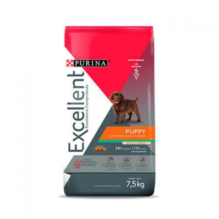 EXCELLENT PUPPY POLLO y ARROZ X 17 kg