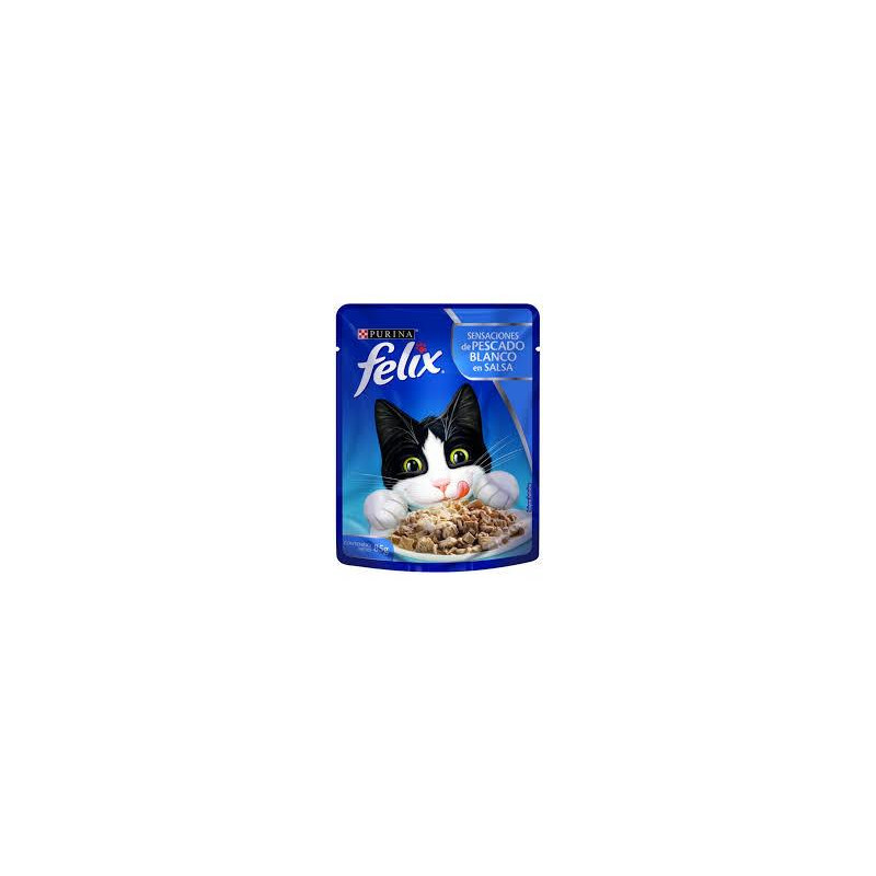 FELIX POUCH SENSAC. PESCADO BLANC 85 gr FELIX POUCH SENSAC. PESCADO BLANC 85 gr