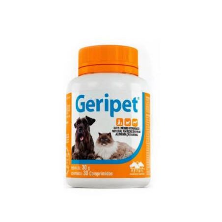 GERIPET X  30 COMPRIMIDOS 