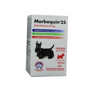 MARBOQUIN 25 MG  X 10 TAB