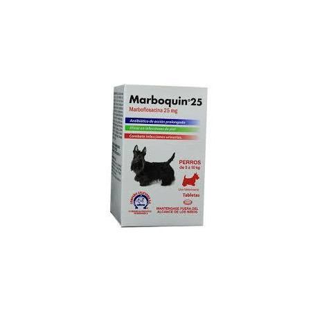 MARBOQUIN 25 MG  X 10 TAB