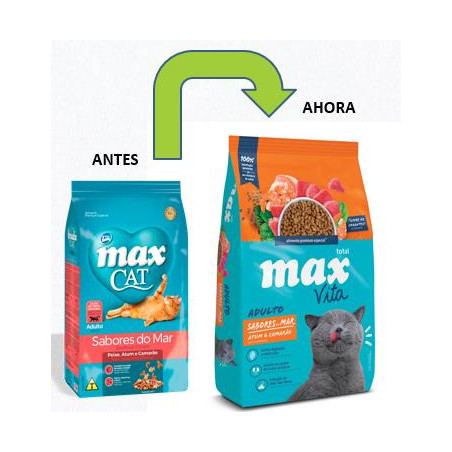 MAX VITA CAT ADULTO SABORES DE MARX 1 KG