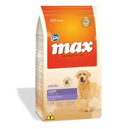 MAX LIGHT FRANGO ARROZX 15 kg