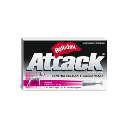 ATTACK PERRO 15 A 35 KG X 3.5 ml