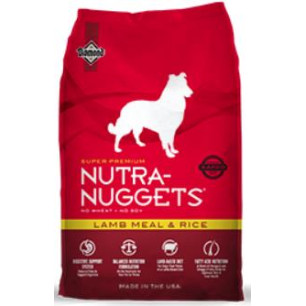 NUTRA NUGGETS CORDERO 15 kg