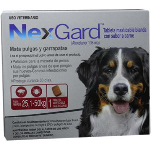 NEXGARD PERRO XL 25-50 kg