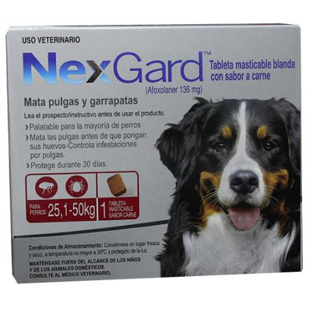 NEXGARD PERRO XL 25-50 kg