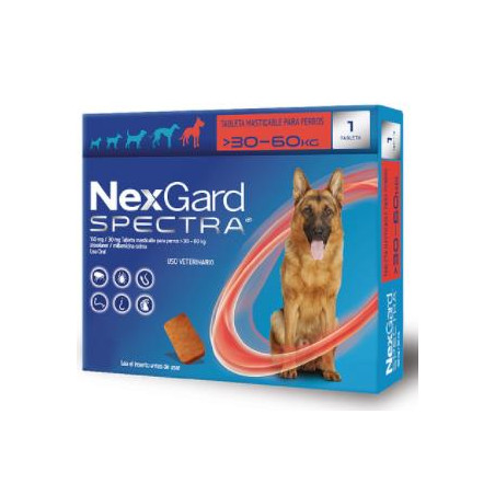 NEXGARD SPECTRA 30-60 Kg ROJO