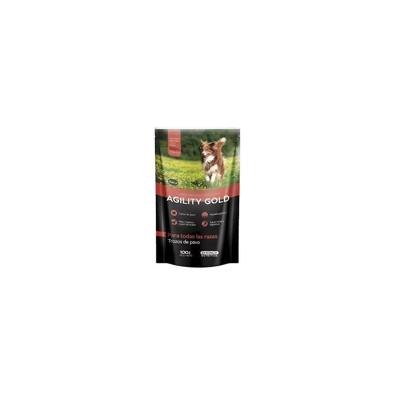 AGILITY G. POUCH TROZOS DE PAVO X 100 gr AGILITY G. POUCH TROZOS DE PAVO X 100 gr