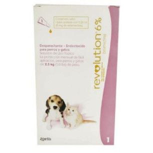 REVOLUTION ROSADO 6X1 PIPETA 0-2.5 Kg