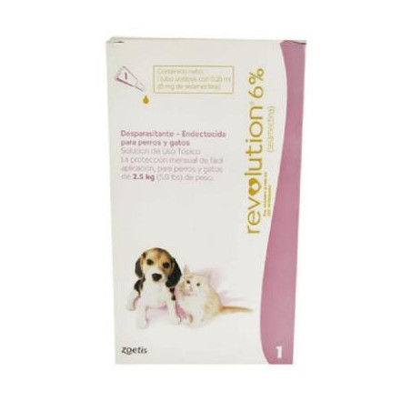 REVOLUTION ROSADO 6X1 PIPETA 0-2.5 Kg