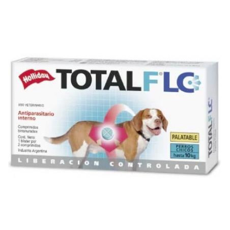 TOTAL FLC PERRO PEQUEÑO CAJA X 2 Comprimidos